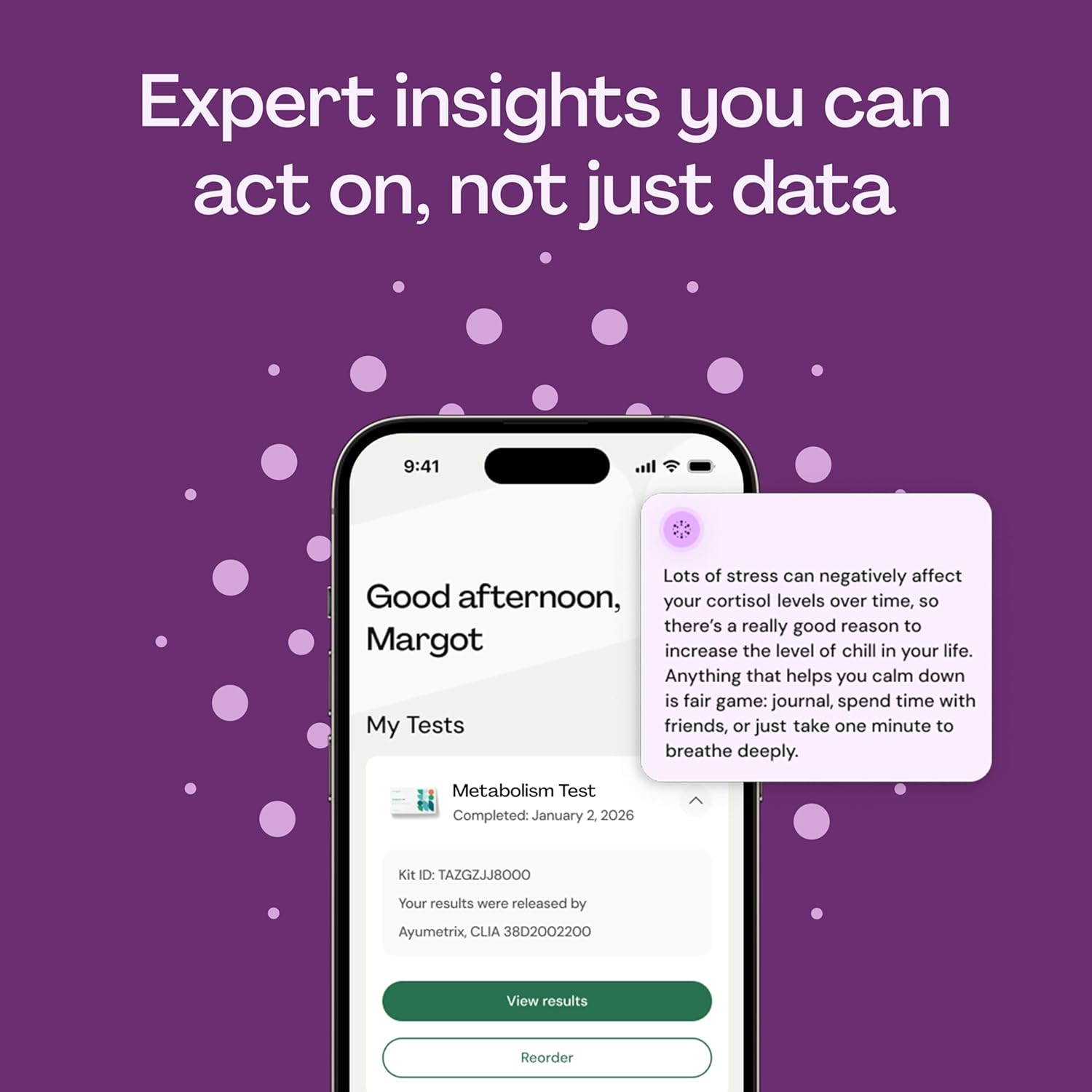 Everlywell At-Home Metabolism Test Collection Kit for Women and Men, Get Accurate Results at Home from a CLIA-Certified Lab Within Days, for Ages 18 Plus