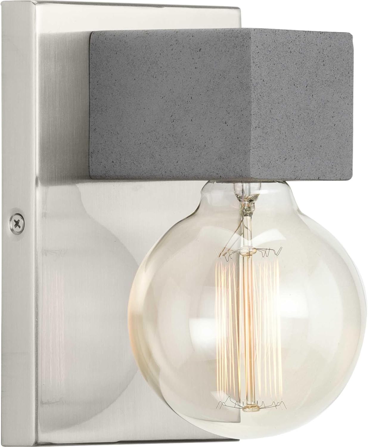 Progress Lighting P710099-009 Mill Beam Lighting Accessory, 7.12x4.75x4.37, Brushed Nickel