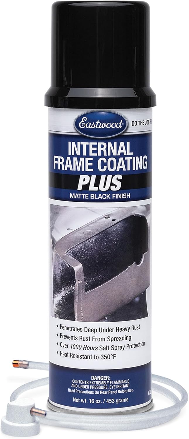 Eastwood Rust Encapsulator Plus & Extreme Chassis Black Satin Frame Restoration Kit