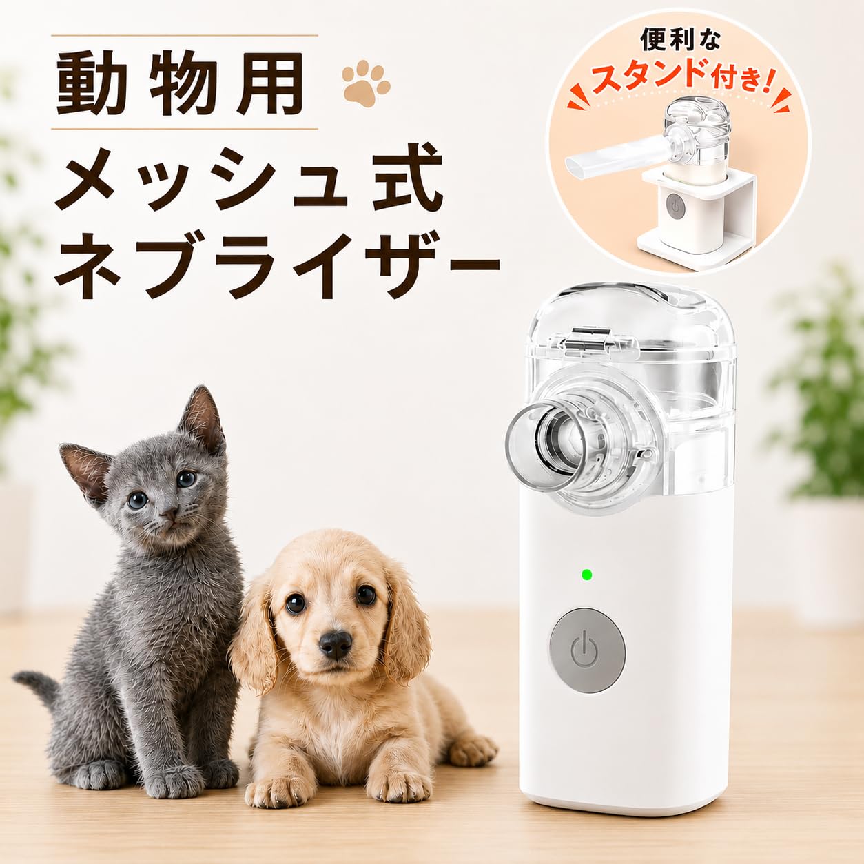 Amazon | NOZOMI 動物用 ネブライザー メッシュ式 MN-A100 専用マスク