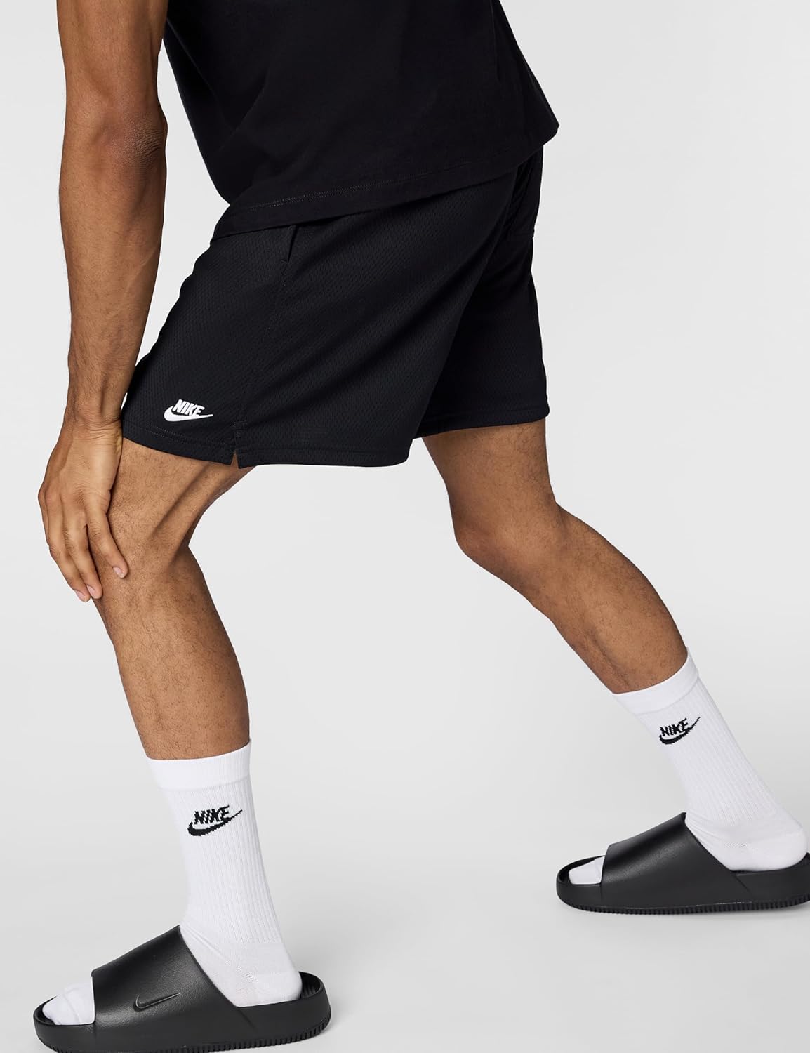 Nike Mens Club Mesh Flow Shorts - Image 5