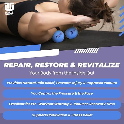 Miniatura 2 de Tune Up Fitness - Pelotas terapéuticas plus con bolsa