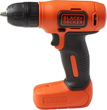 BLACK+DECKER 8V MAX* Cordless Drill + 43 pc. Home Decor Project Kit (BDCD8HDPK)
