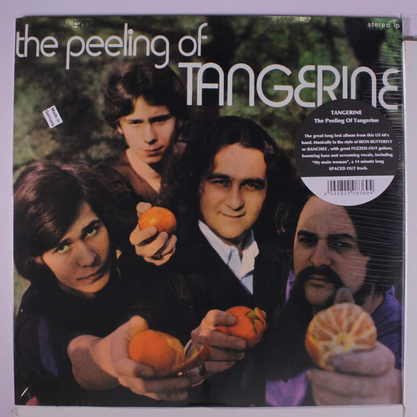 the peeling of tangerine CDs & Vinyl