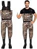 8 Fans Hunting Waders with 1000G Insulation Rubber Boots, Neoprene Chest Wader, Waterproof Bootfoot Waders for Men & Women