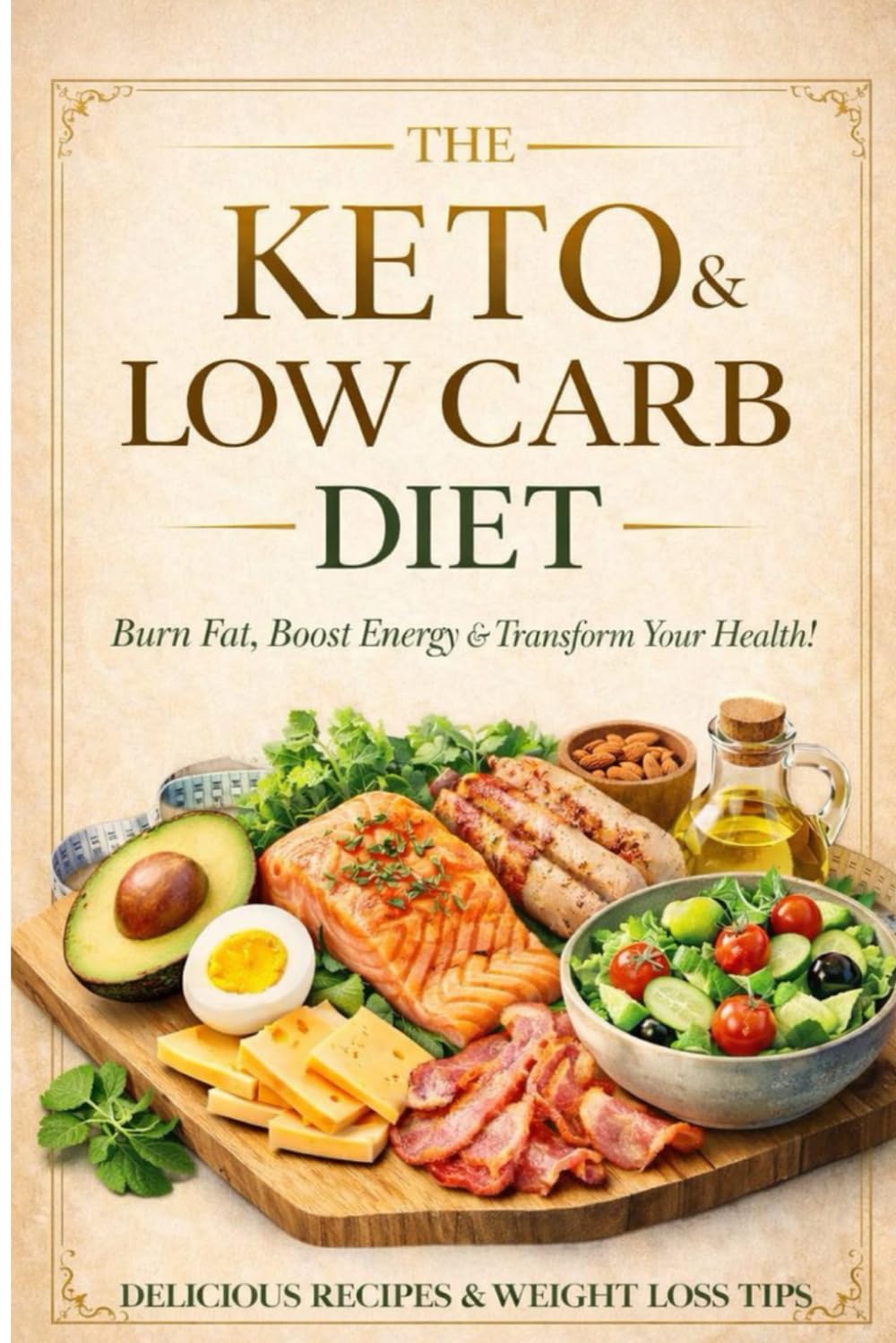 The Keto & Low Carb Diet: burn fat, boost energy & transform your health!