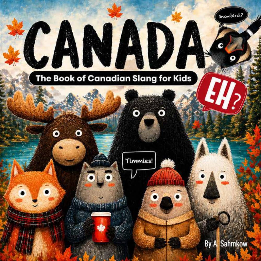 Canada, The book of Canadian slang for kids: Learn About Canada’s Words, Culture, and Fun Facts