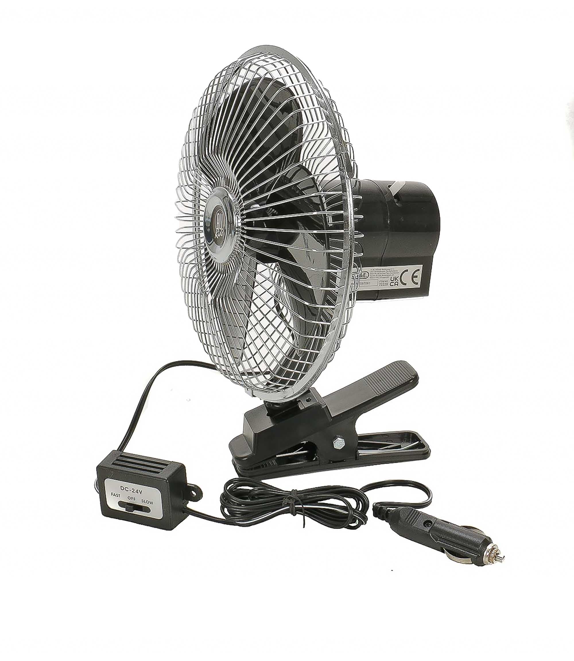 All Ride 871125229997 Wentylator, 24 V, z zaciskiem mocującym