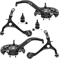 Vista 120 de Detroit Axle - Kit de brazos de control delantero RWD para Mercedes-Benz E320 E420 E430 E55 AMG, 2 brazos de control inferiores, 2 brazos de control