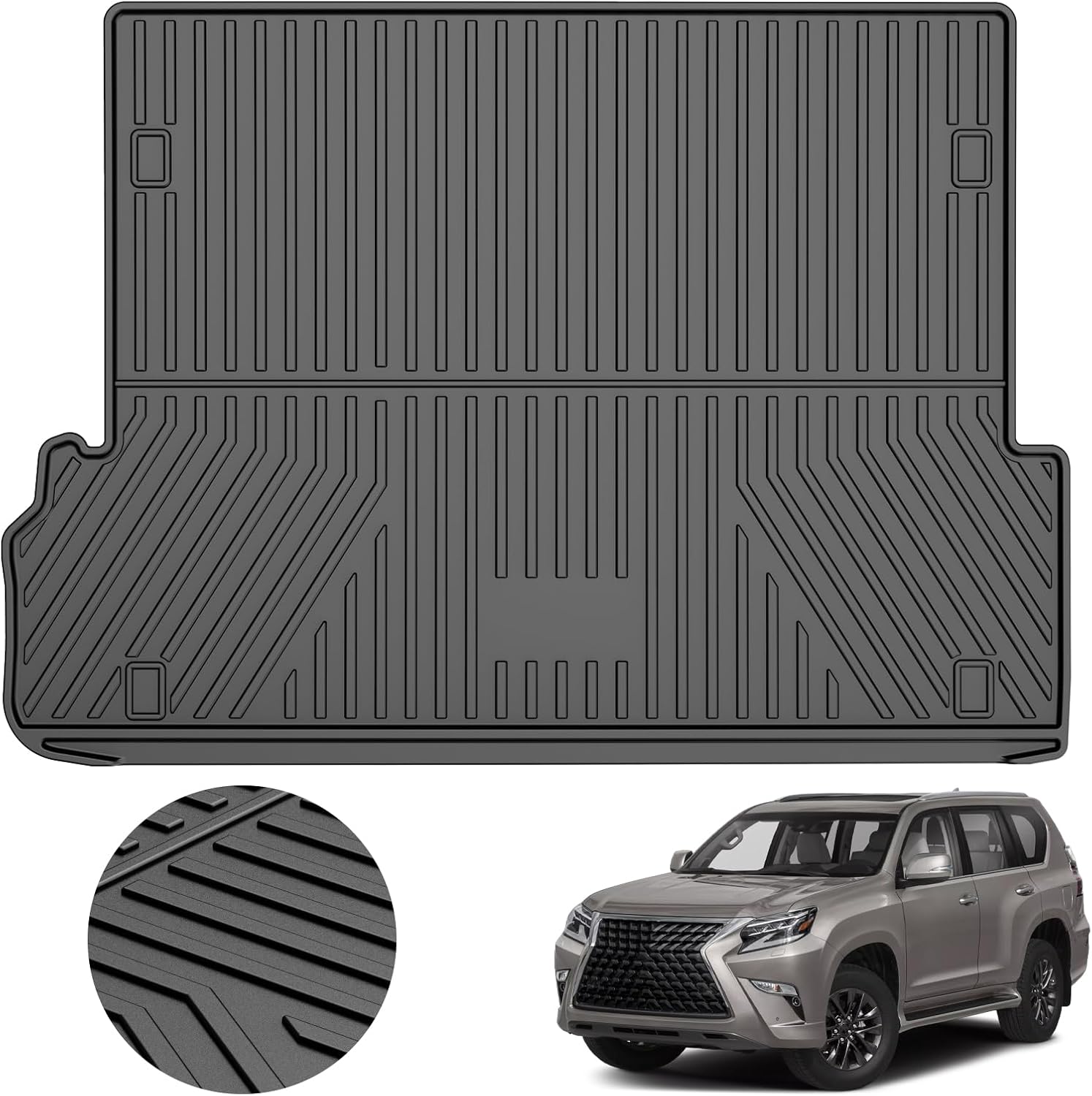 DISUTOGO Cargo Mat For Lexus GX460 2010-2023 - Custom Fit - View #2