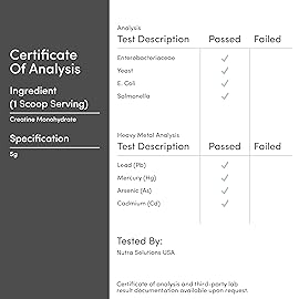 Creatine Monohydrate Powder 1.1lbs (100 Servings of 5 Grams Each) - No Fillers, Vegan Safe, Non-GMO, Gluten Free by Double Wood