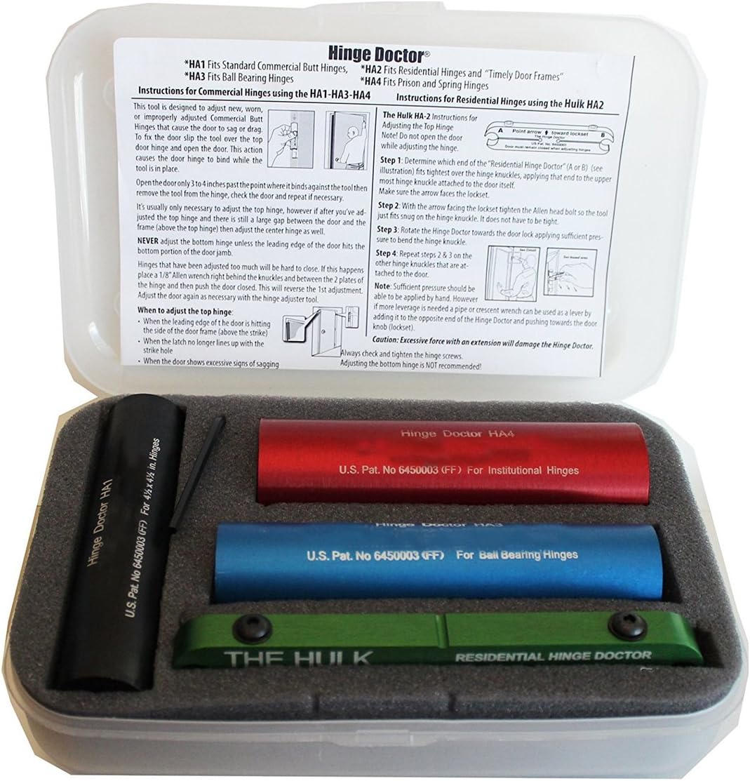 Hinge Doctor Full Set HA1234 Hinge Doctor