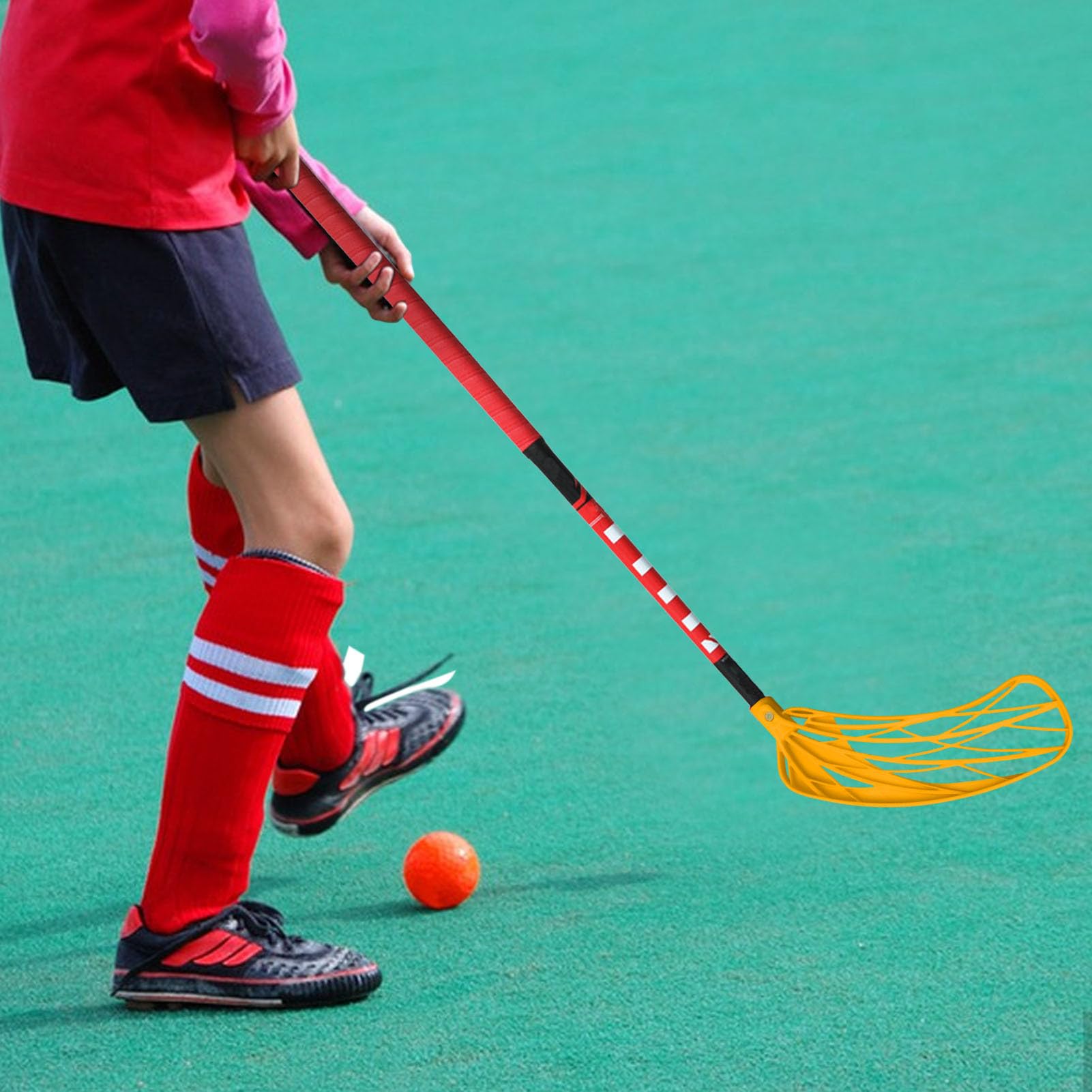 Generisch Tête de hockey de Floorball - Équipement d'entraînement pour adolescents - Tête de floorball avec design robuste et ergonomique pour les amis et les amoureux