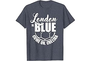 London is Blue: A Hilarious Soccer Tee for Die-Hard Chelsea Fans