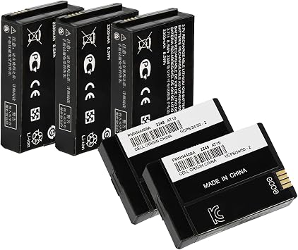 5 Pack 3.7v 2300mAh PMNN4468 PMNN4468A Battery Compatible for Motorola Battery PMNN4468B TLK100 SL300 SL500 SL1600 SL3500e SL7550 SL7550E SL7580 SL7590 SL7590E Vertex FNB-V142LI EVX-S24 Battery