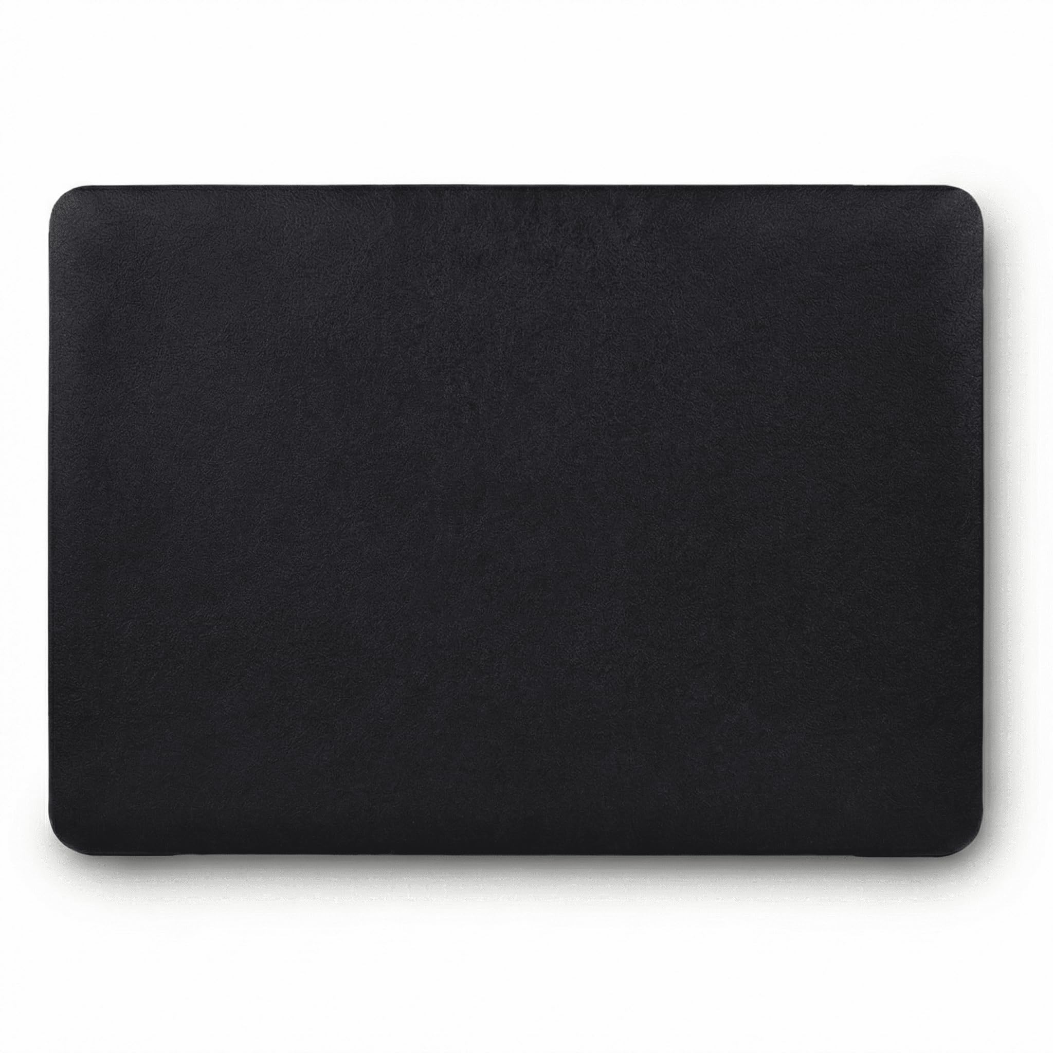 KECC Compatible with MacBook Pro 16 inch Case 2020 2019 Release A2141 with Touch Bar Protective Italian Leather Hard Shell Case, Black Leather