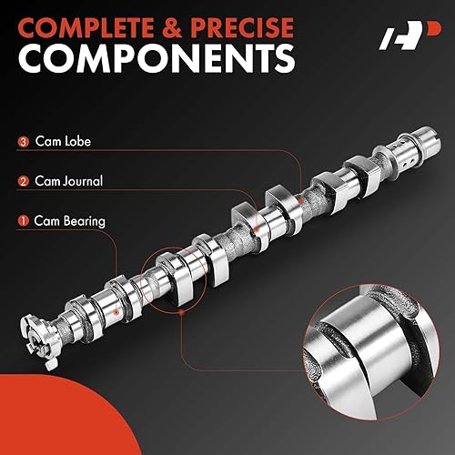 Miniatura 4 de A-Premium Árbol de levas del motor de escape compatible con Chevrolet Aveo 2009 1.6L, Aveo5 2009 1.6L y Pontiac G3 2009 1.6L