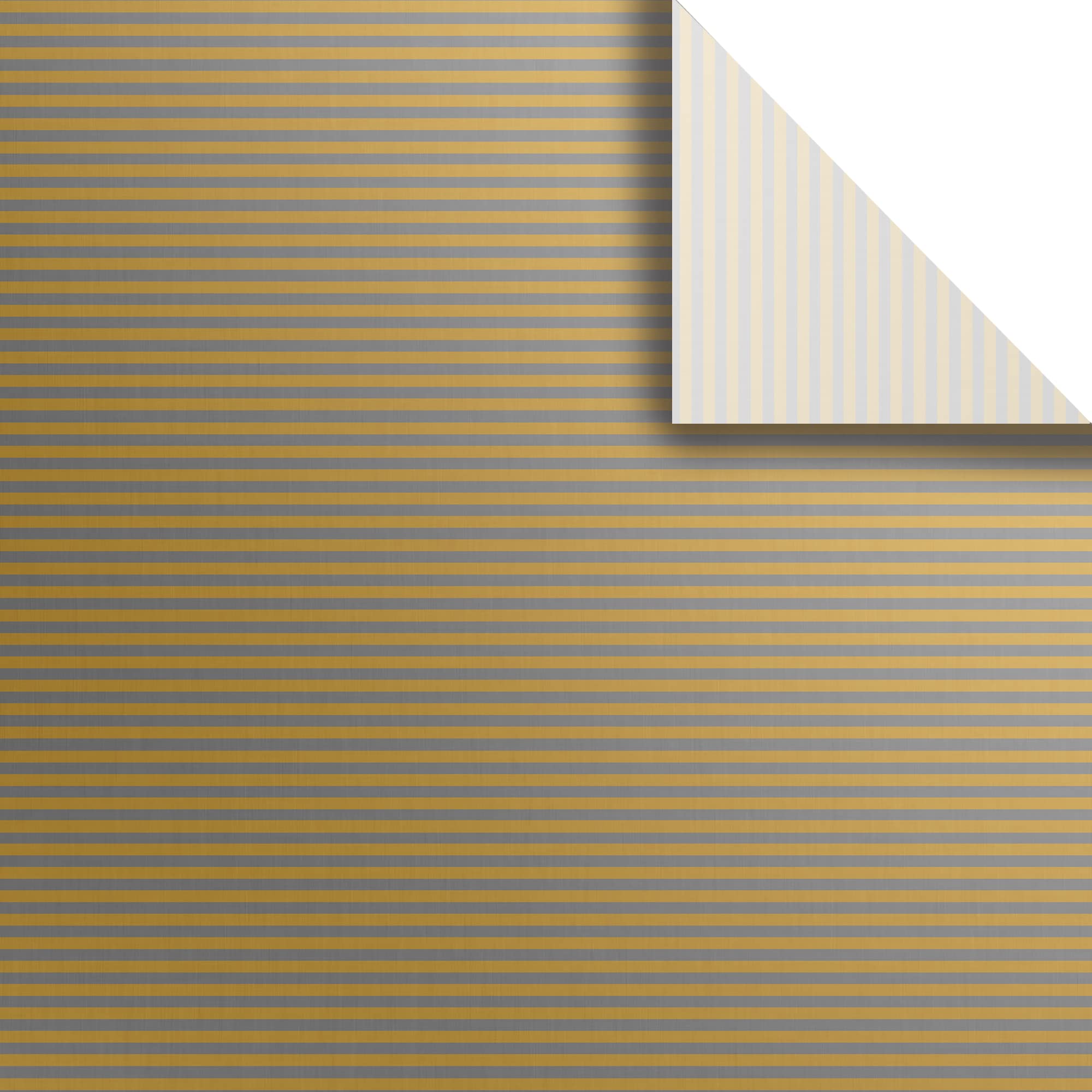 Jillson Roberts Printed Tissue, Gold and Silver Stripe, 24-Sheet Count (PT337)-image-4