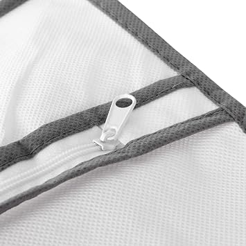 Compactor Set of 3 Under Bed Storage Bags, Neotex Range, 45 x 108 x H 15 cm, White, RAN9812