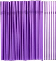 Vista 11 de YAOSHENG 200 pajitas rosadas de 8.26 x 0.2 pulgadas de colores sólidos flexibles, pajitas flexibles de plástico desechables (rosa)