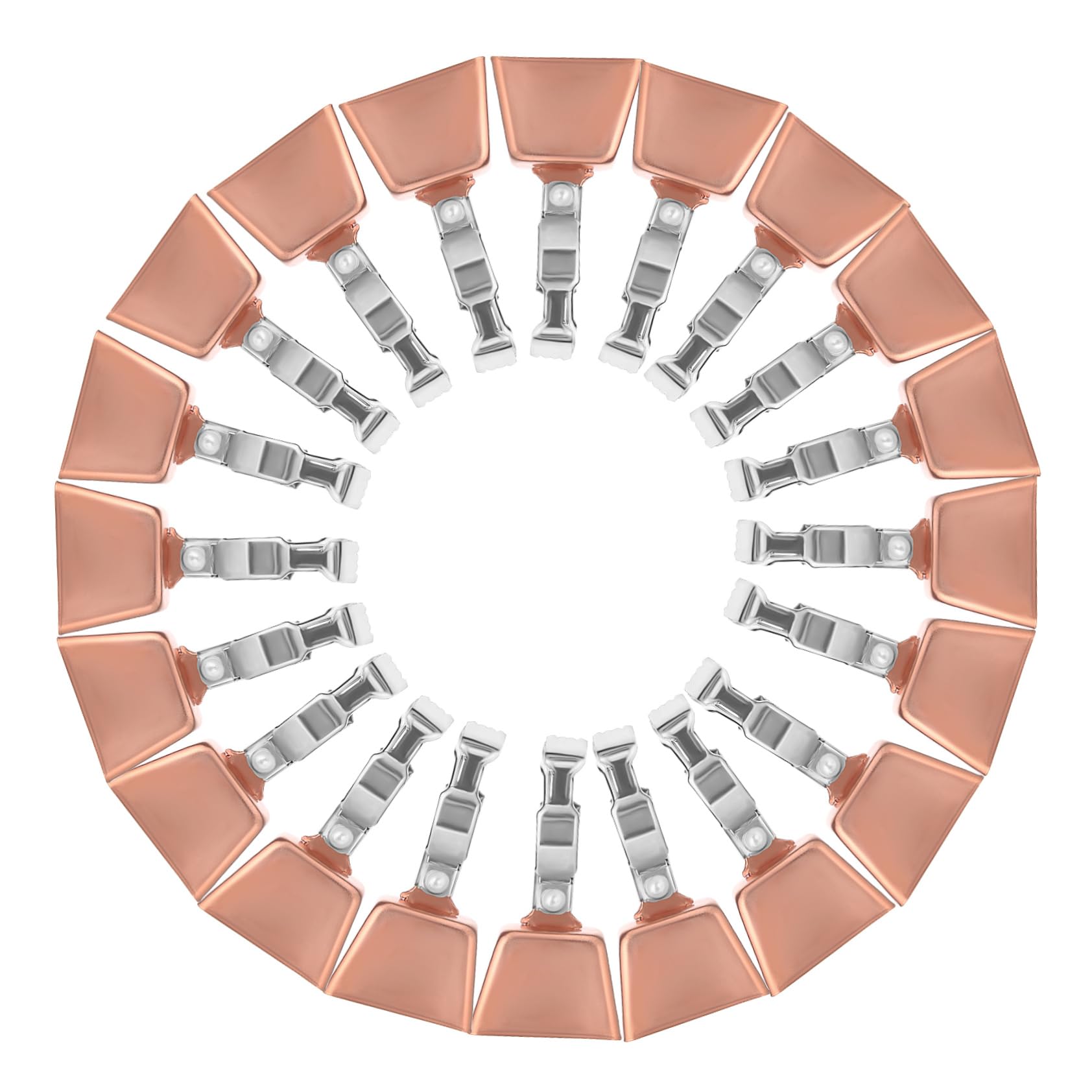 Mipcase 20pcs Durable Alarm for Freshwater and Sea Fishing Rods Bite Indicator for Tackle Gear