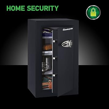 SentrySafe Business Security Floor Safe with Digital Keypad Lock and Bolt Down Kit for Laptops, Jewelry, or Other Valuables, 6.01 Cubic Feet, 37.4 x 21.7 x 19.8 Inches, T0-331