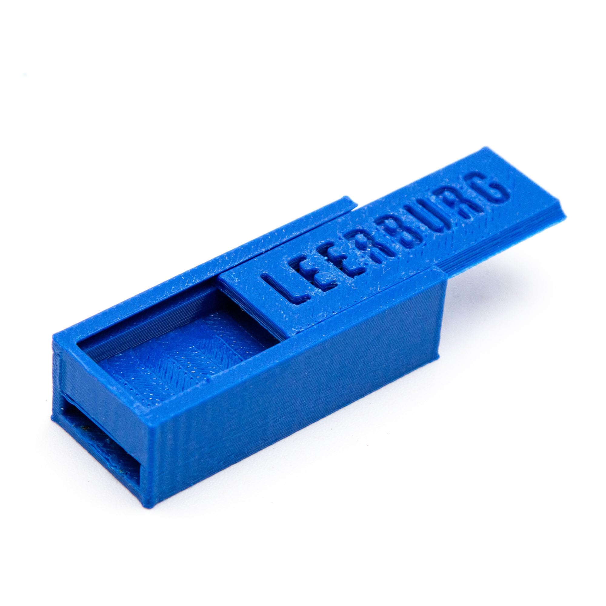 Leerburg Magnetic Odor Box – Plastic Scent Training Box with Built-in Earth Magnet, Police and Military K9 Narc Training Box (Blue)