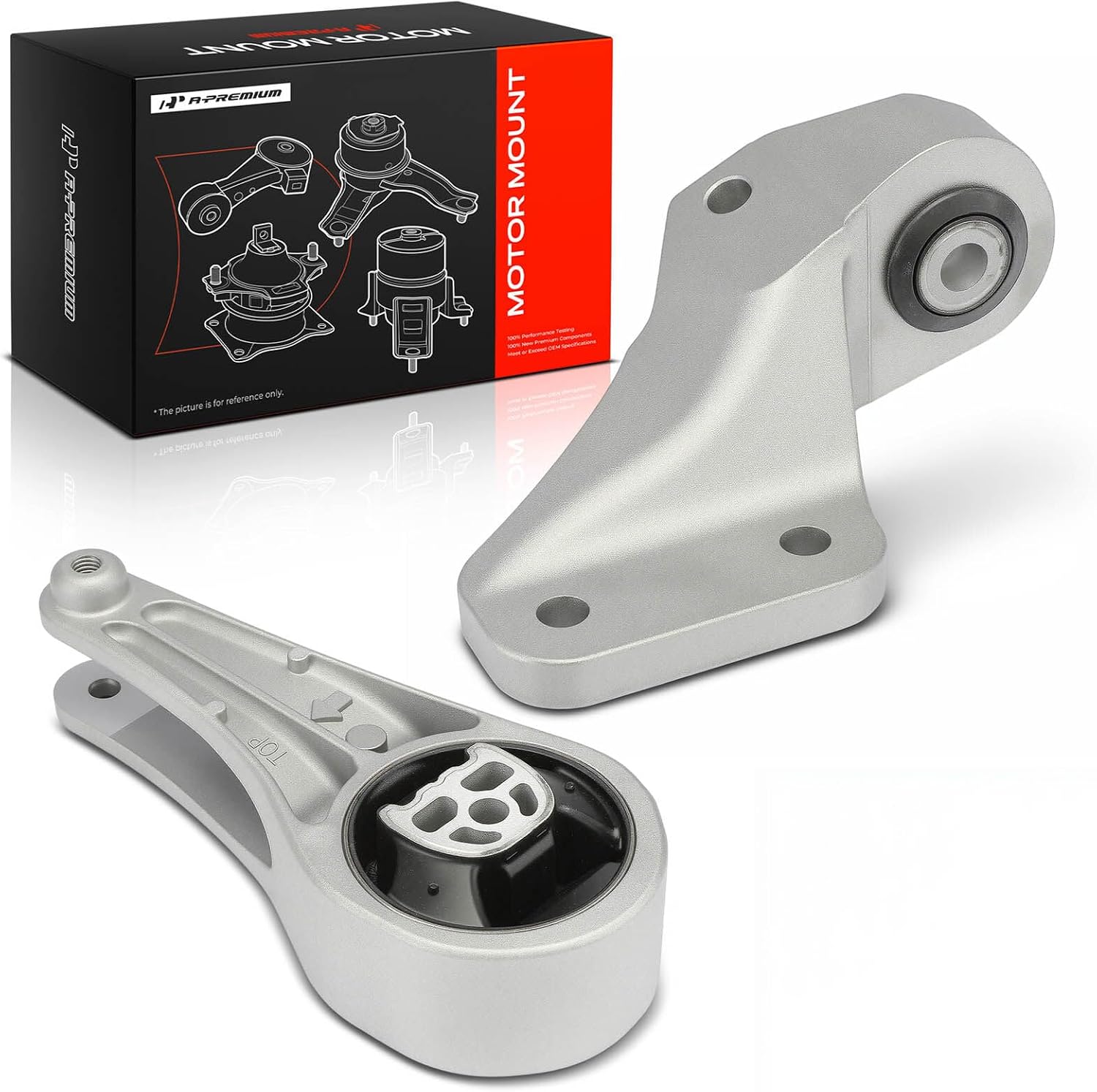 A-Premium Set of 2 Torque Strut Mount Kit Compatible with Chevrolet Equinox 2018-2023 1.5L 1.6L & GMC Terrain 2018-2020 1.5L 1.6L, 4WD