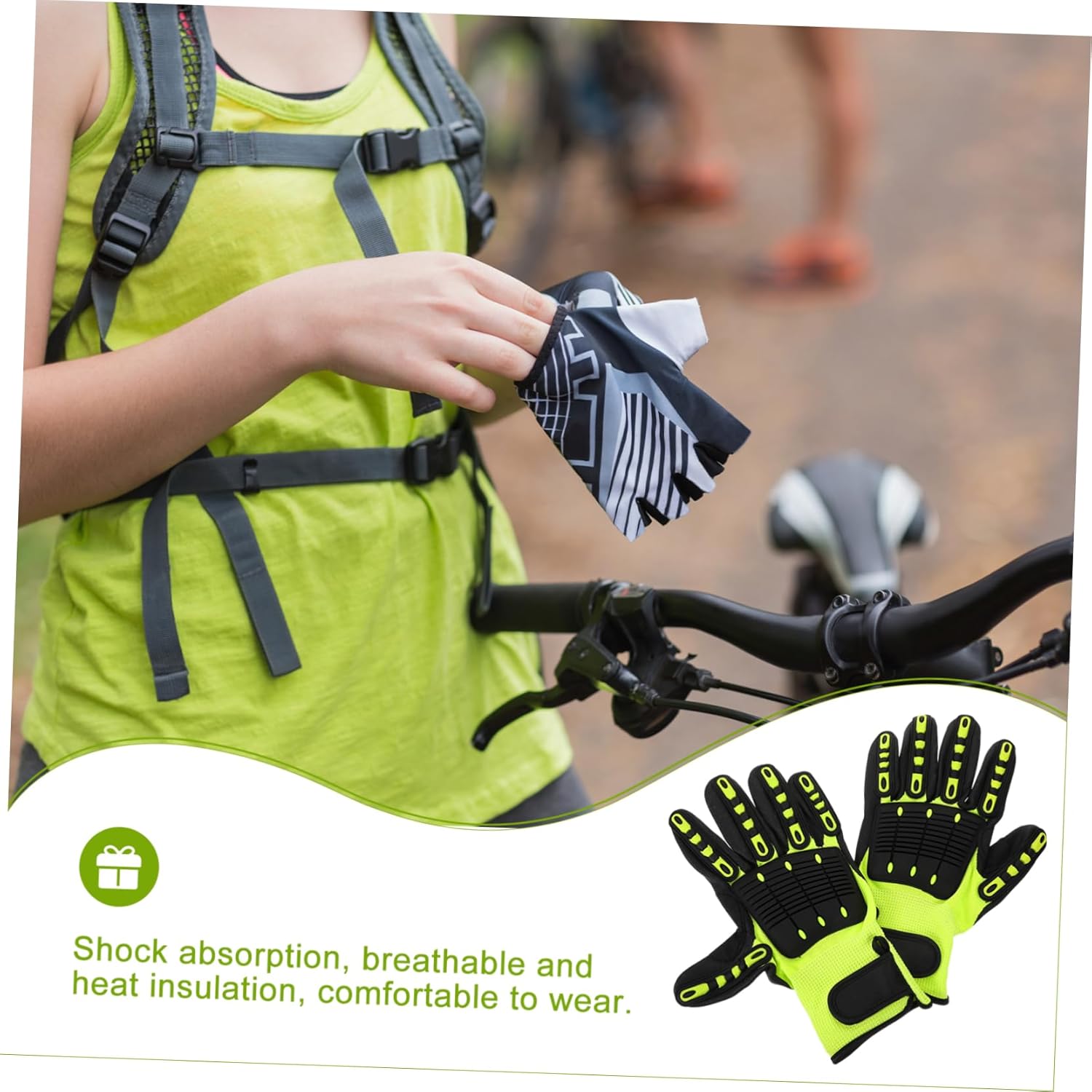 KOMBIUDA 1pair Construction Working Gloves Cut-resistant Breathable Safety Gloves for Industrial and Outdoor Use Comfortable and Labor Gear