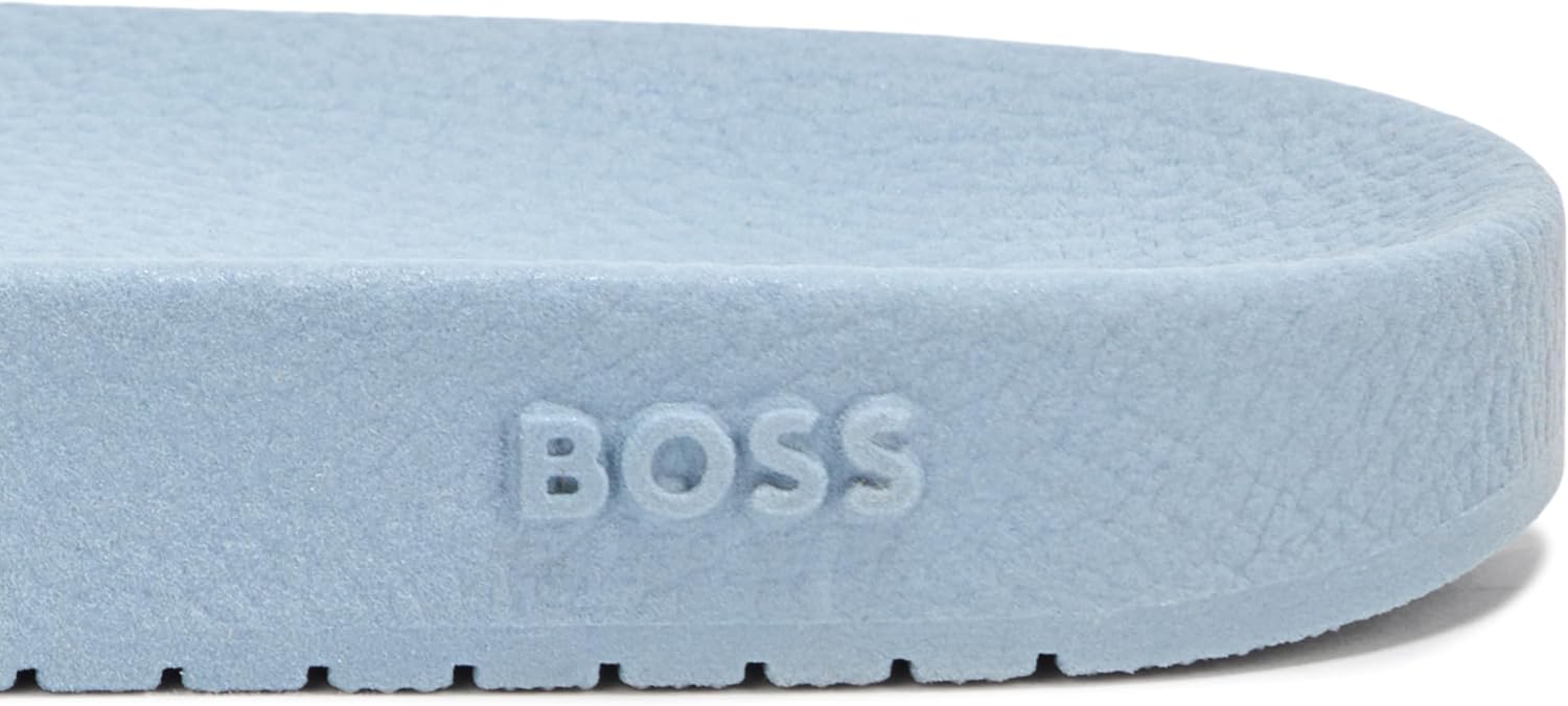 BOSS womens Big Logo Slide Sandals - Image 4