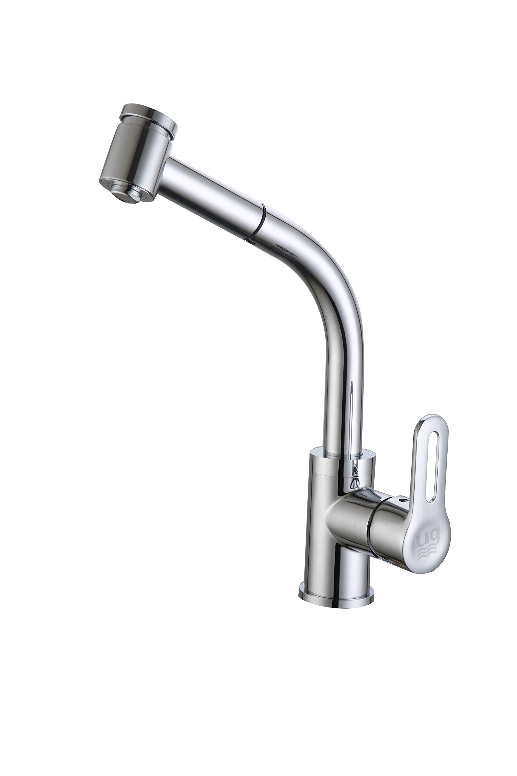 DP Grifería gc11082 + armatura wysoki wylot do zlewozmywaka, srebrna