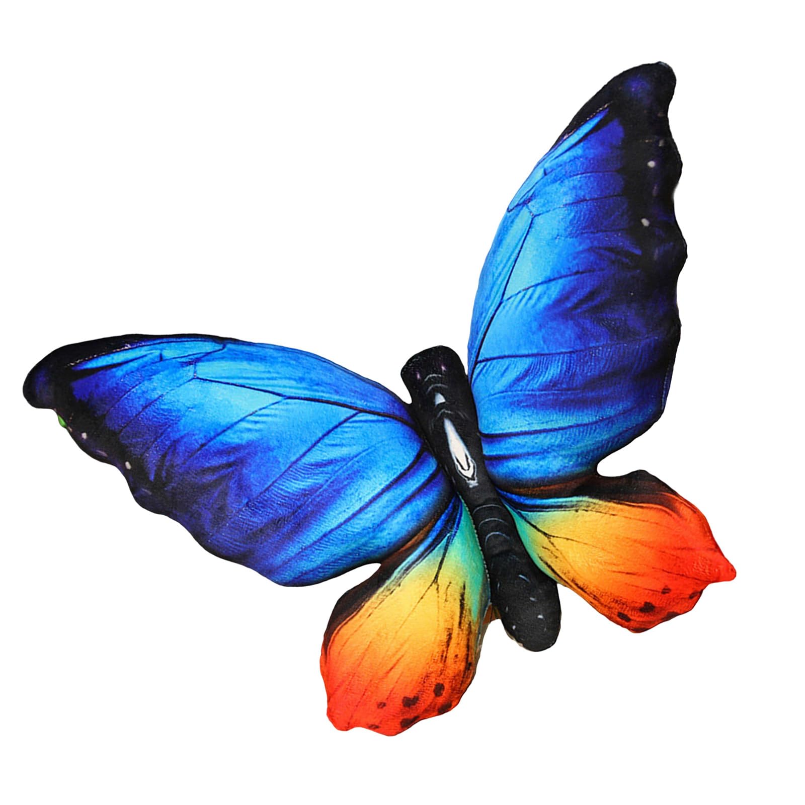 FackLOxc Velvets Butterfly Throw Pillow Soft Stuffed Cushions for Sofa Bed Chair Butterfly-Shape Hug Pillows Home Soft Stuffed Cushions