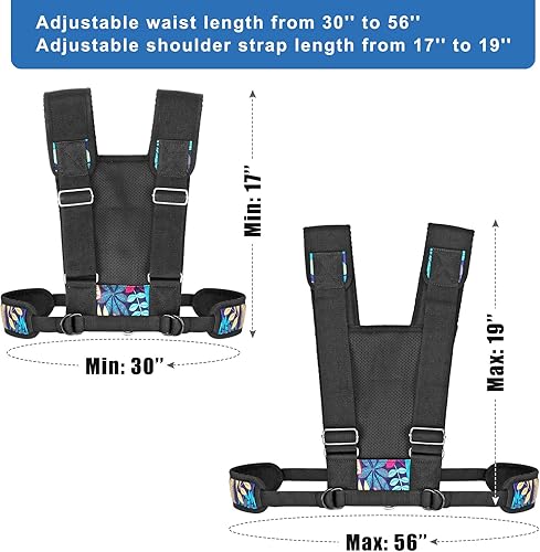 Miniatura 4 de Kipika Sled Harness - Weight Pulling Trainer for Fitness and Sports - Adjustable, Comfortable, and Durable - Versatile for Sled Pulling, Tire