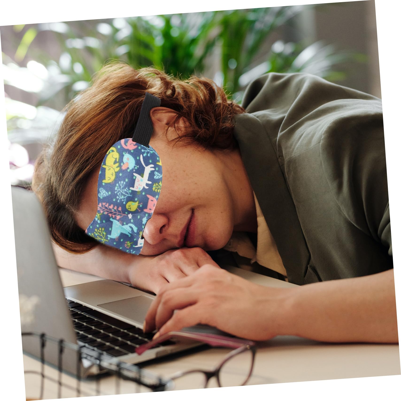 KOMBIUDA 20pezzi Maschera Da Sonno Per Ragazzo Ragazza Leggera e Traspirante Da Vari Colori Copriocchi Per Riposo e Relax Per Naps e Viaggi Assicura Sonno Profondo Luce