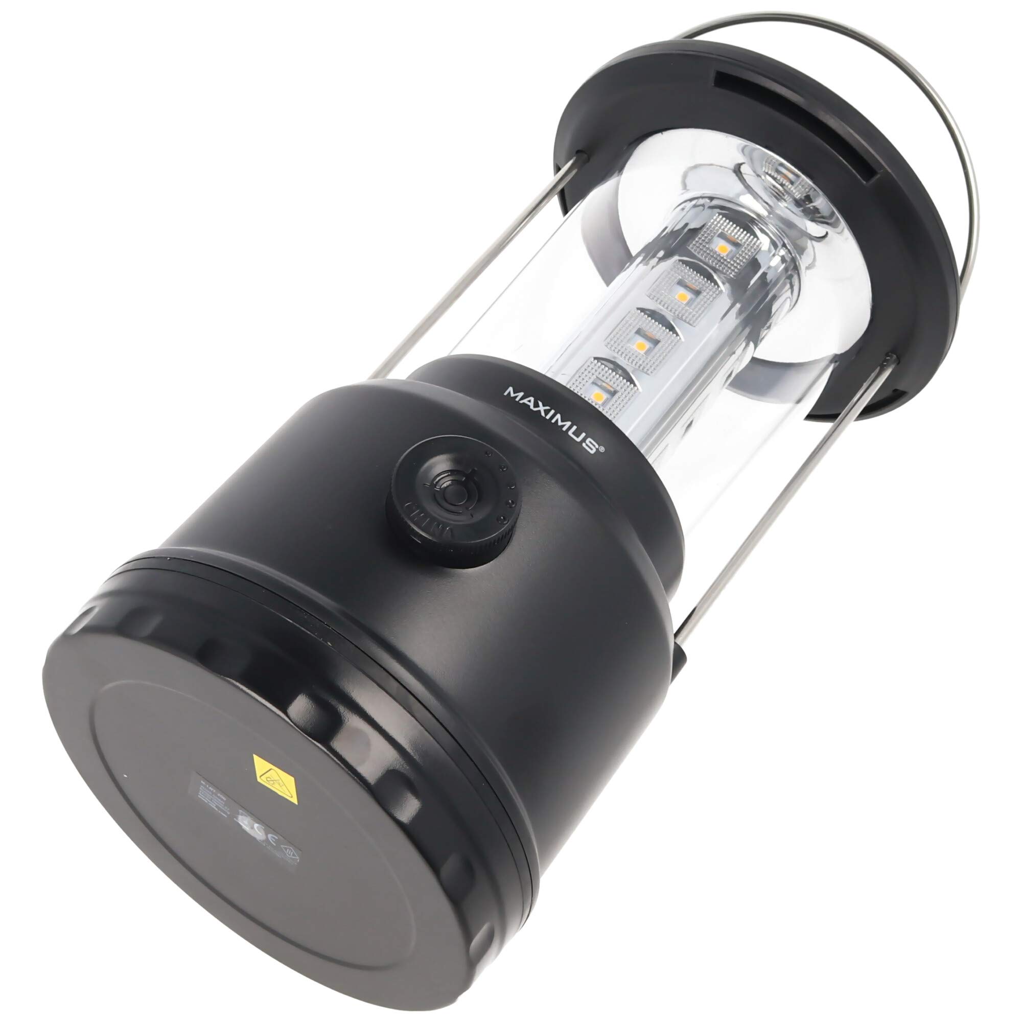 MAXIMUS Lanterne 660lm 20w ipx44 réglable, Noir