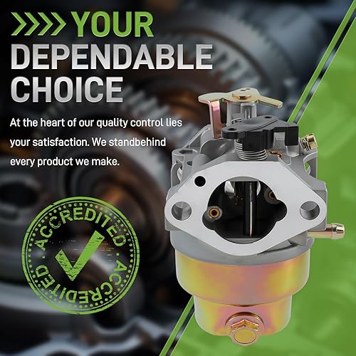 Miniatura 7 de Carburador 16100-Z0L-003 compatible con Troy-bilt 24BF572B711, LS27, LS275, 24AF572B063, divisor de troncos de 27 toneladas compatible con Honda
