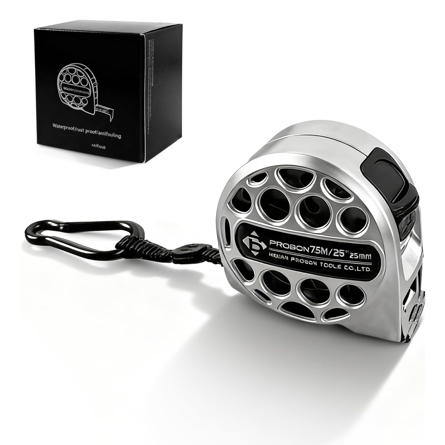 2pcs 25'FT Tape Measure，Stainless Steel Retractable Measuring Tape，Christmas Gifts for Dad Tape Measure，Waterproof & Rustproof Designe, Suitable for Decoration Workers, Carpentry, etc.