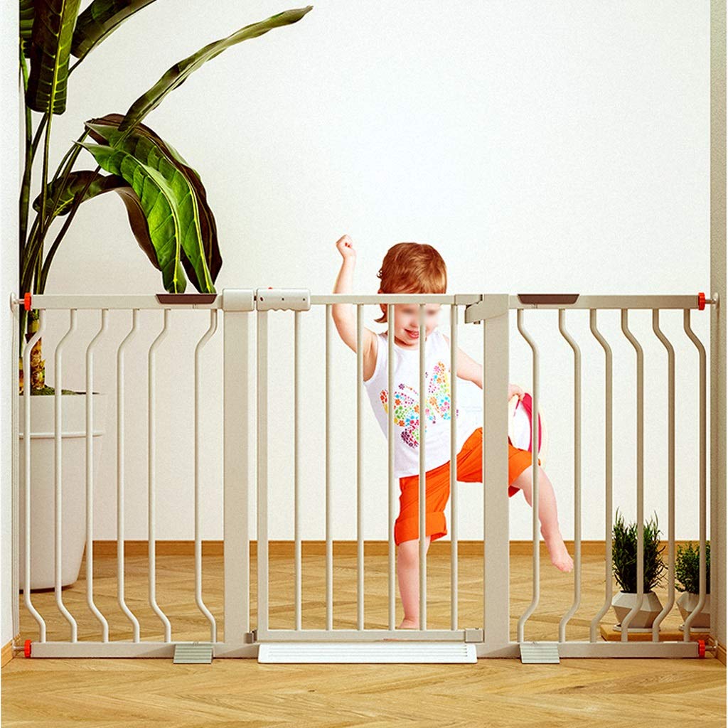 Barrière de sécurité multifonctionnelle en métal robuste pour portes et couloirs 111-1
