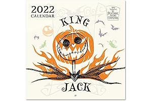 Official Nightmare Before Christmas 2022 Wall Calendar with FREE Poster