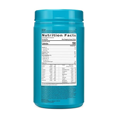 Miniatura 3 de GNC Batido magro total + Slimvance - Fresa plátano, 20 porciones, proteína en polvo para pérdida de peso con 200 mg de cafeína