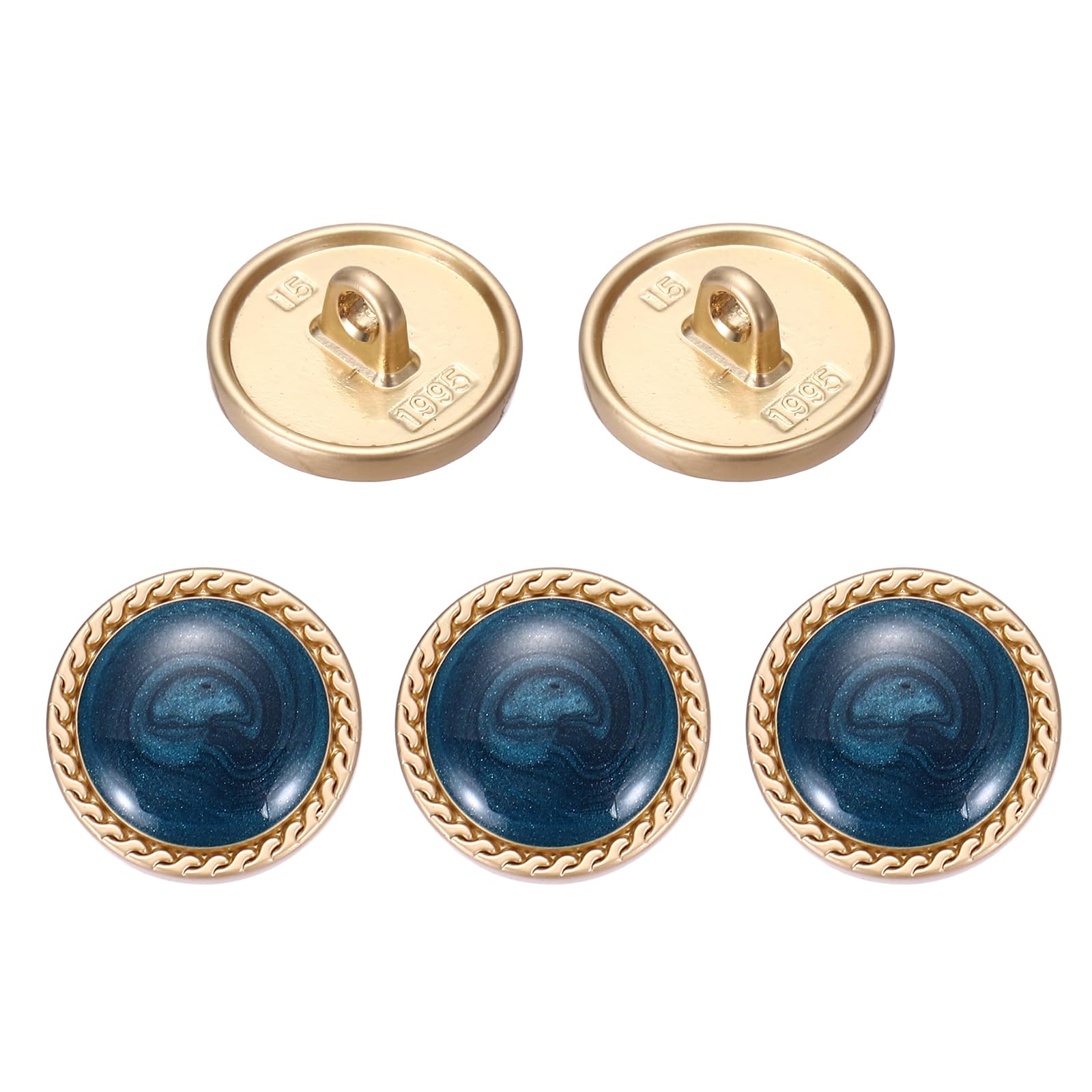 Boutons à coudre ronds pour remplacer les boutons cassés de veste et manteau 15mm