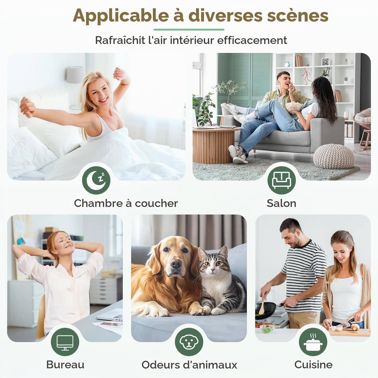 Lot de 2 Filtre de Rechange FY3200, FY4200, Compatibles avec Filtre de Remplacement Philips pour Purificateur d'Air Série 3200, 4200, AC3210/12, AC3220/10, AC4220/12 et AC4221, H13 HEPA Charbon