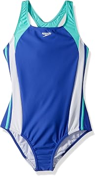 Speedo Girls Swimsuit One Piece Infinity Splice Thick Strap - Manufacturer Discontinued
