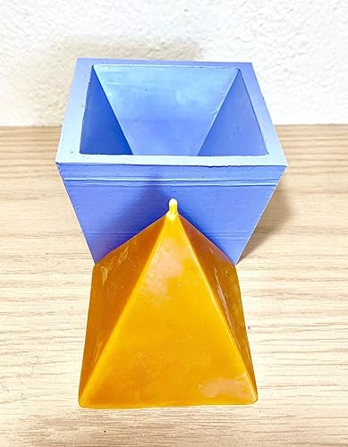Silicone pyramid candle soap resin Mold Silicone pyramid candle soap resin Mold