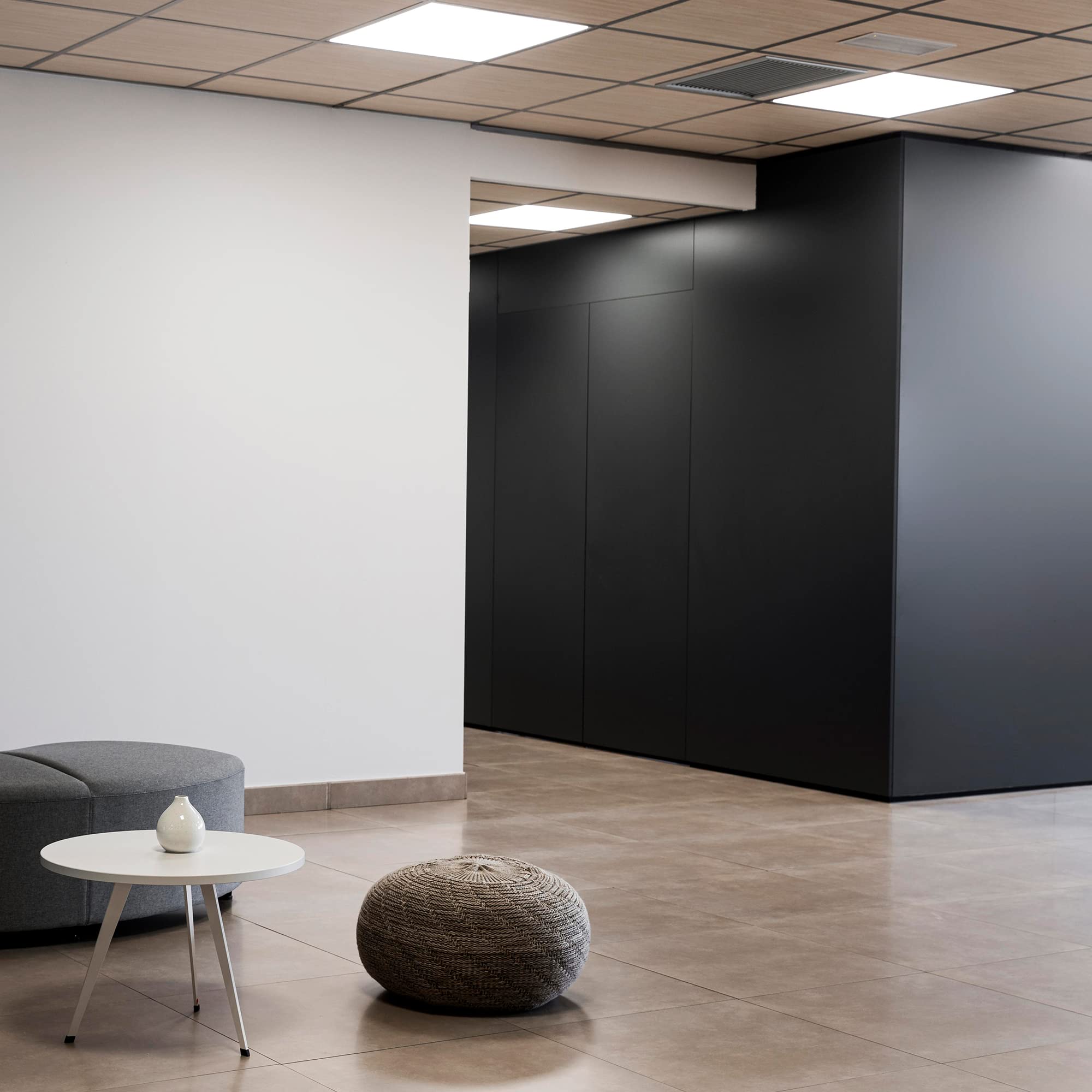 10x LED Panel, Deckenleuchte, 62x62cm, 3200lm, 4000K, 40W, inkl. Trafo, Rasterleuchten, Einlegeleuchte, Büroleuchten (4000K)
