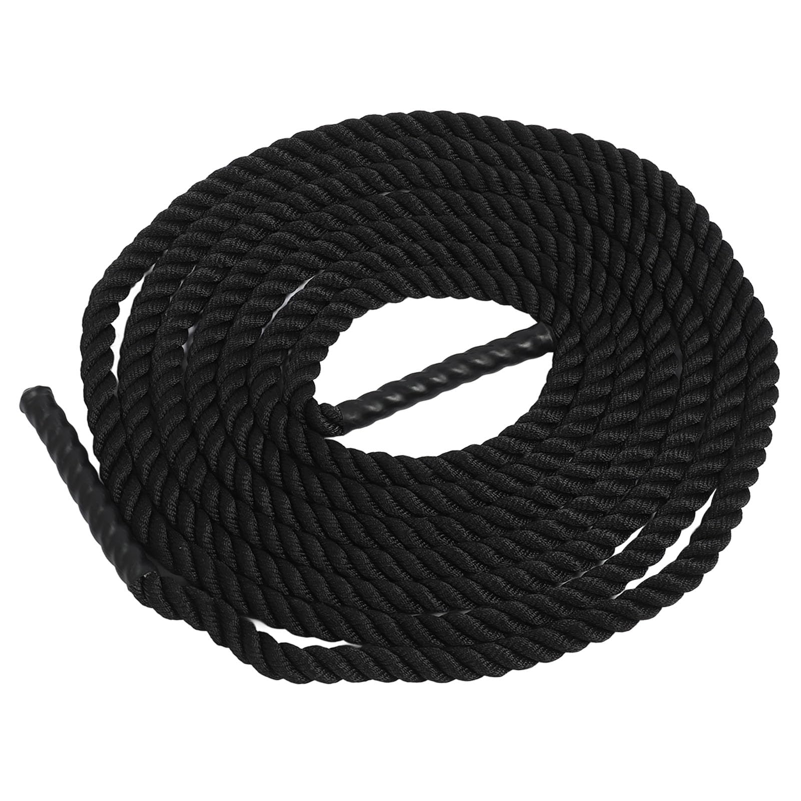 Jiawu Power Battle Rope 12 M/39,4 Piedi Corda da Allenamento in Poliestere Ad Alta Resistenza Alla Trazione Versatile per Palestra Domestica, Corda per Esercizi Migliore Coordinazione e Resistenza