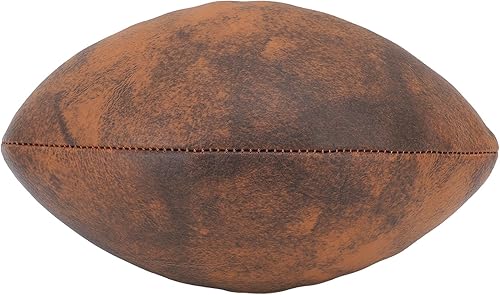 Miniatura 7 de Fútbol de entrenamiento tamaño 9 PU agarre cómodo diseño vintage pelota deportiva con elasticidad mejorada, balones de fútbol de cuero compuesto