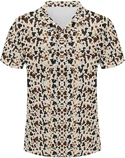 Men's Polo Joke Print Shirt Crazy Short Sleeve Hawaiian Party Wear