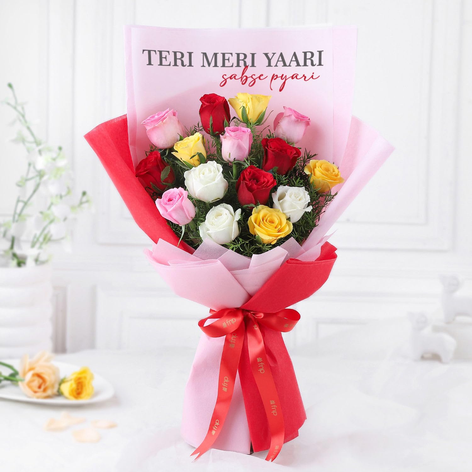 FNP Cherished Friendship Rose Bouquet-image-41