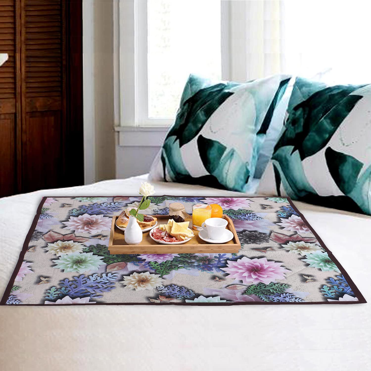 See full amazon price history chart for Kuber Industries Polyvinyl Chloride Bed Server|PVC Rose Floral & Buterfly Print Both Sided Food Mat|Waterproof Mattress Protector, 35X35 Inch (Multicolor) Kuber Industries Polyvinyl Chloride Bed Server|PVC Rose Floral & Buterfly Print Both Sided Food Mat|Waterproof Mattress Protector, 35X35 Inch (Multicolor) (B0BHTHV68R) Amazon Price History, Amazon Price Tracker